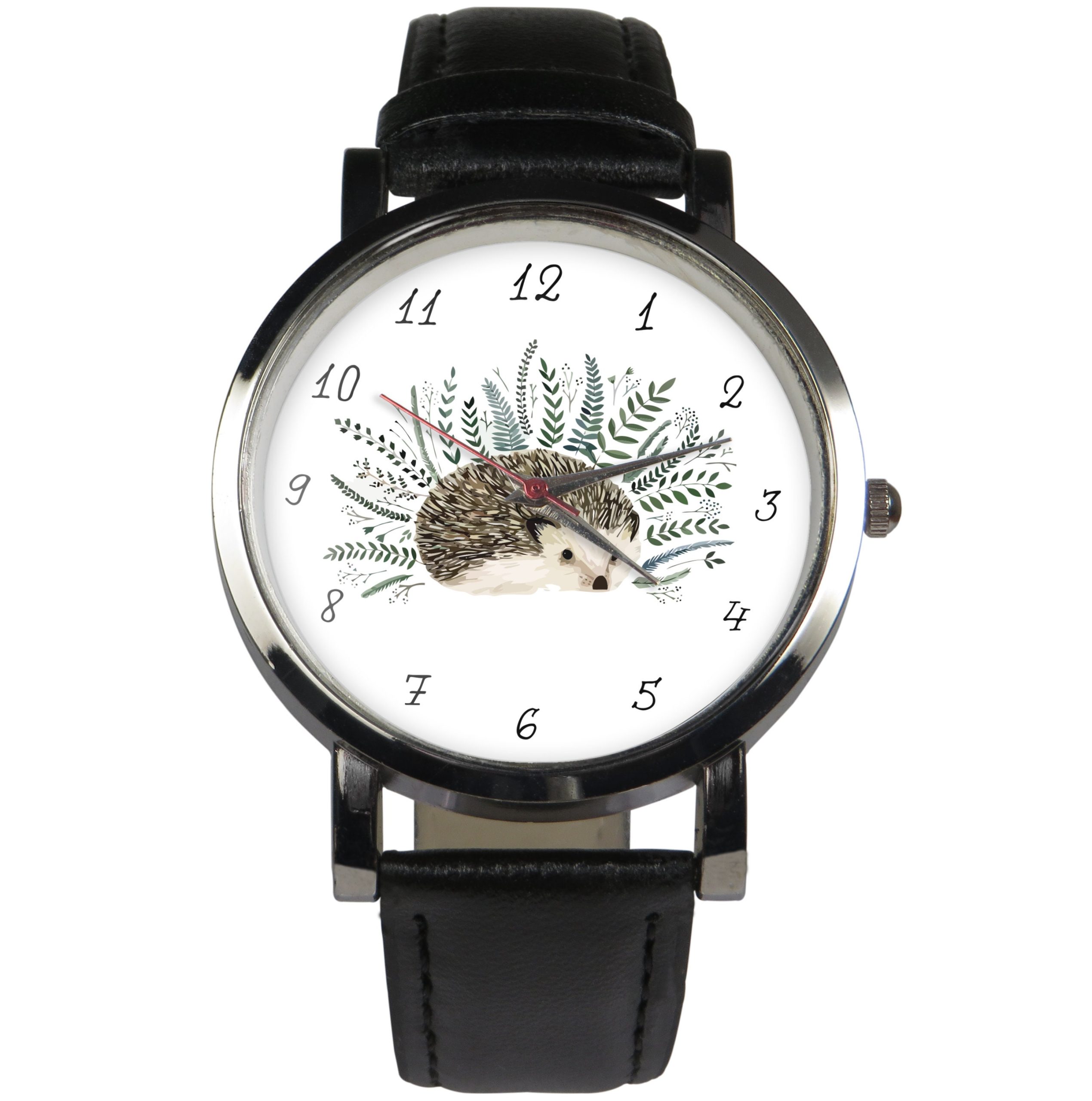 Hedgehog design wristwatch
